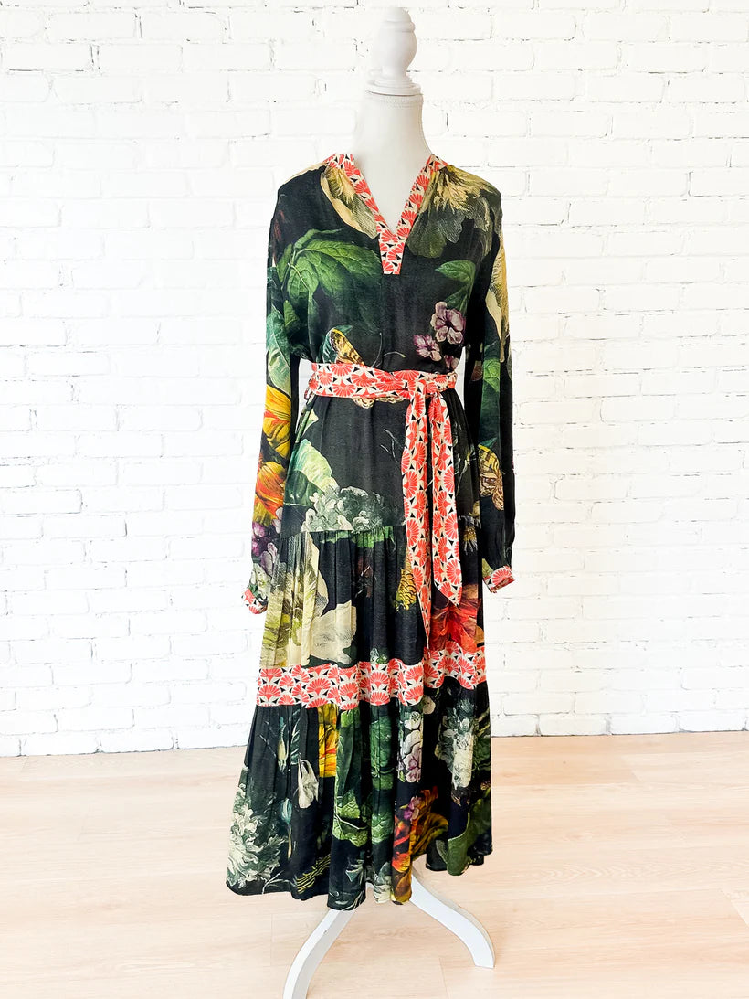 Audubon Drop Waist Dress