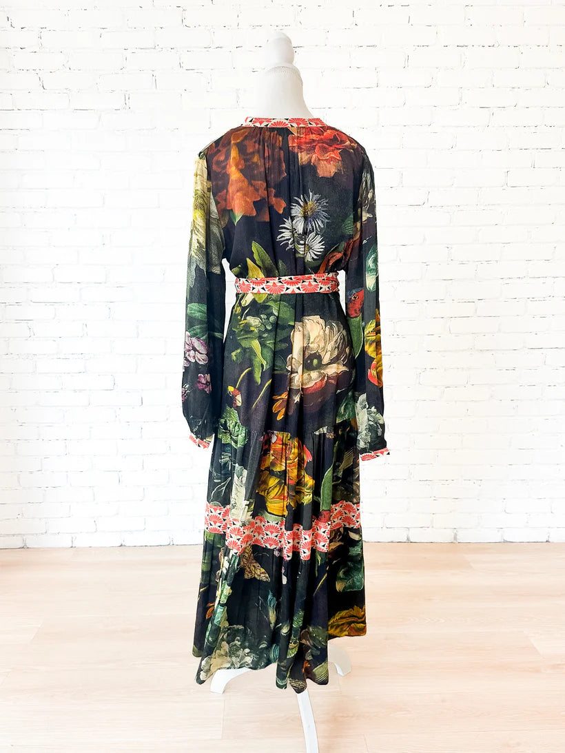 Audubon Drop Waist Dress