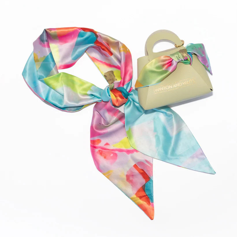 Flamingo Abstract Accessory Scarf