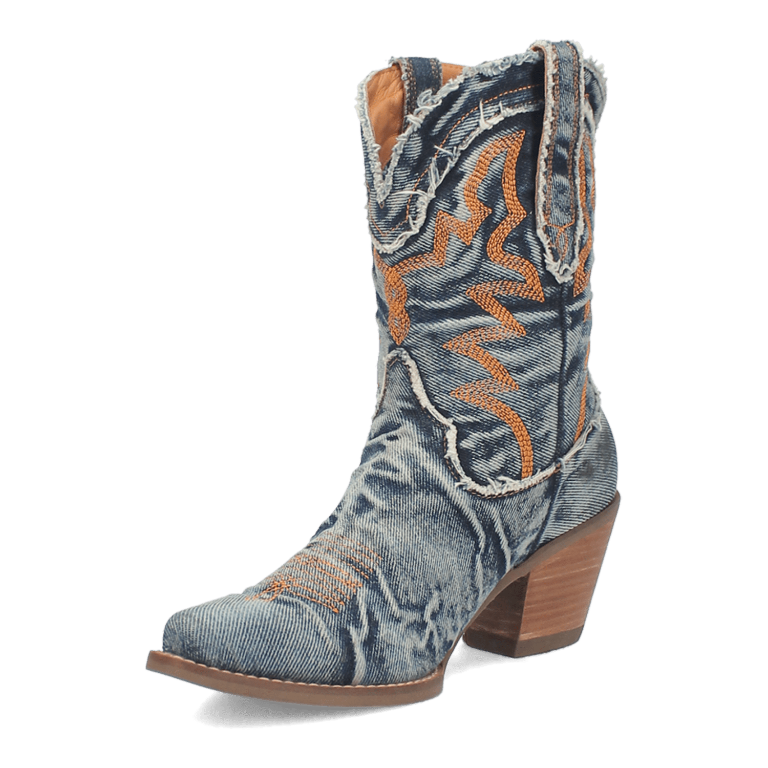 Y'all Need Dolly Blue Denim Boots by Dingo