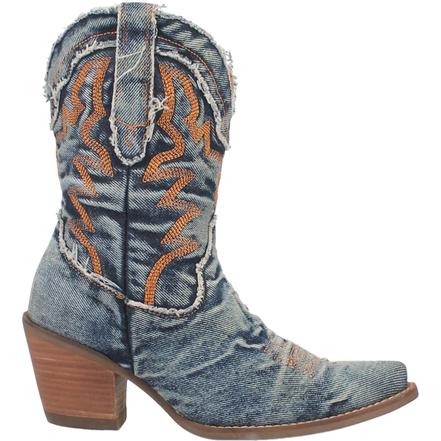 Y'all Need Dolly Blue Denim Boots by Dingo