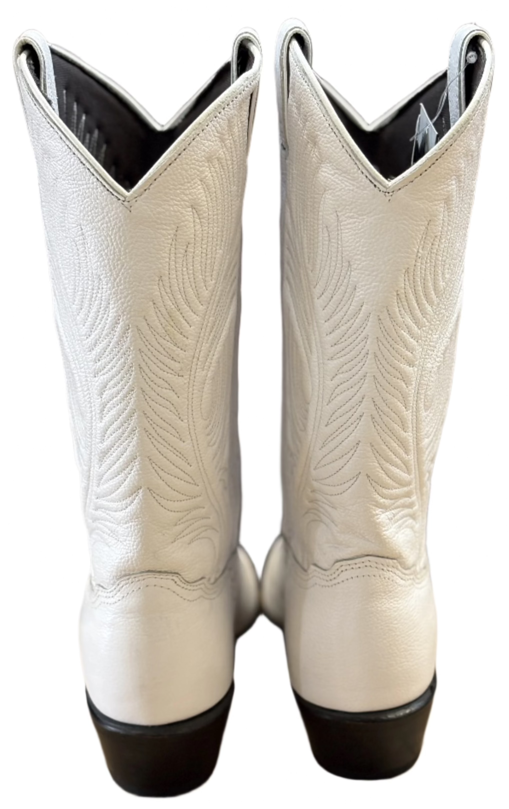 White Classic Women's Western Boots by Abilene