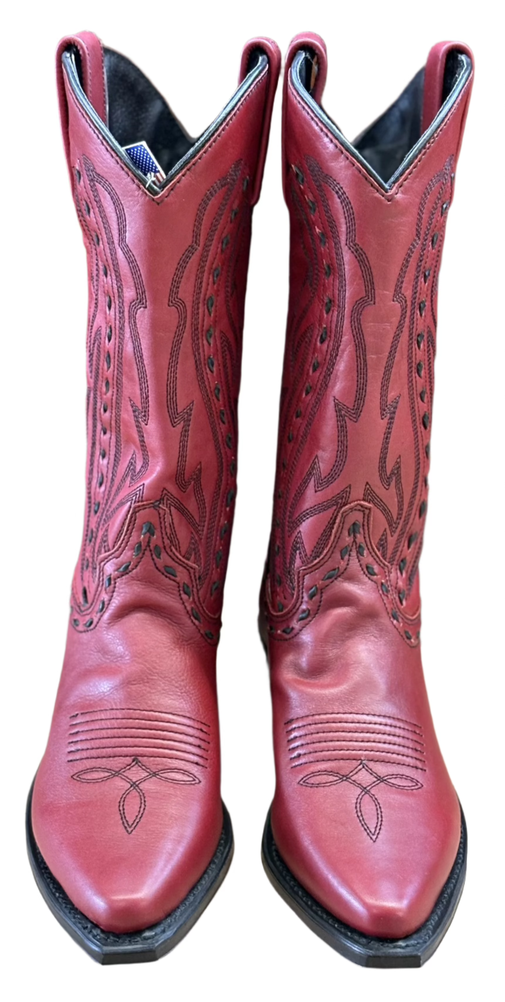 Red Classic Women's Western Boots by Abilene