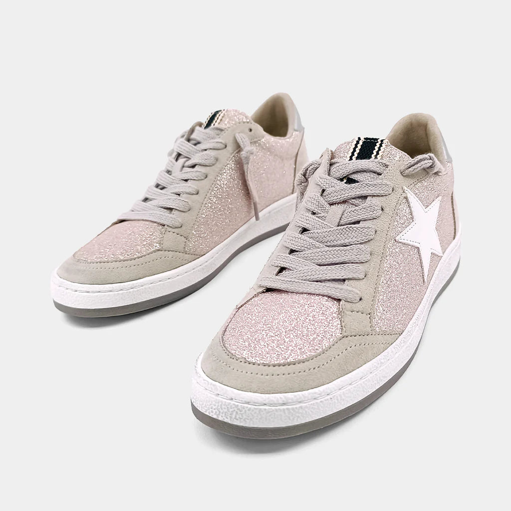 Champagne Glitter Paz Sneaker