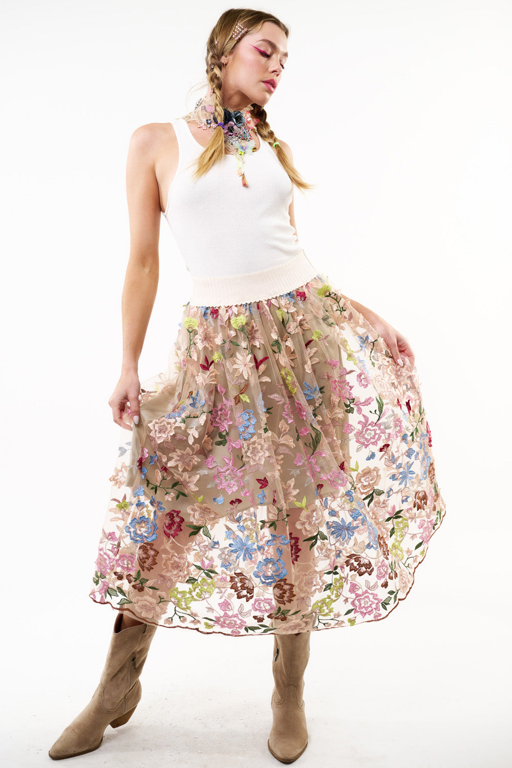 Roman Holiday Skirt by Aratta