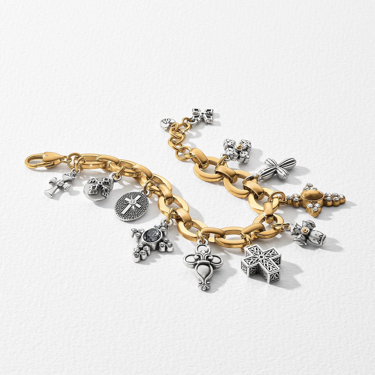 Heavenly Cross Charm Bracelet