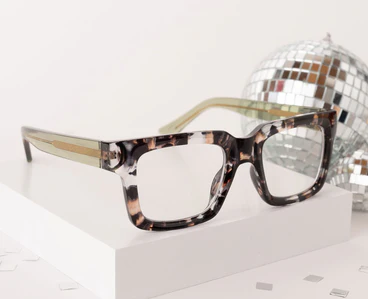 Spotlight Sand Quartz/Green - Peepers Reading Glasses