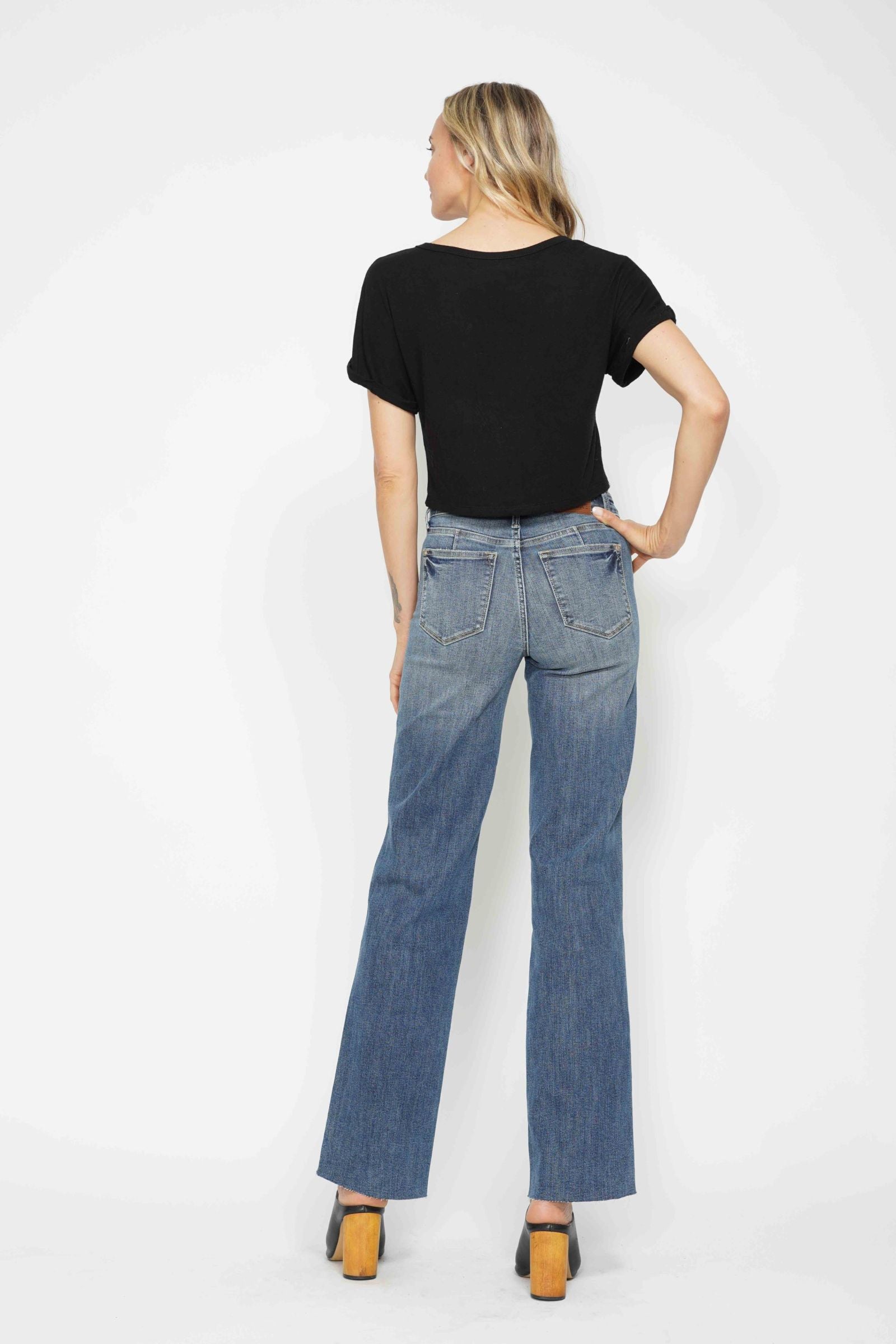 Judy Blue Tummy Control Vintage Straight Jeans