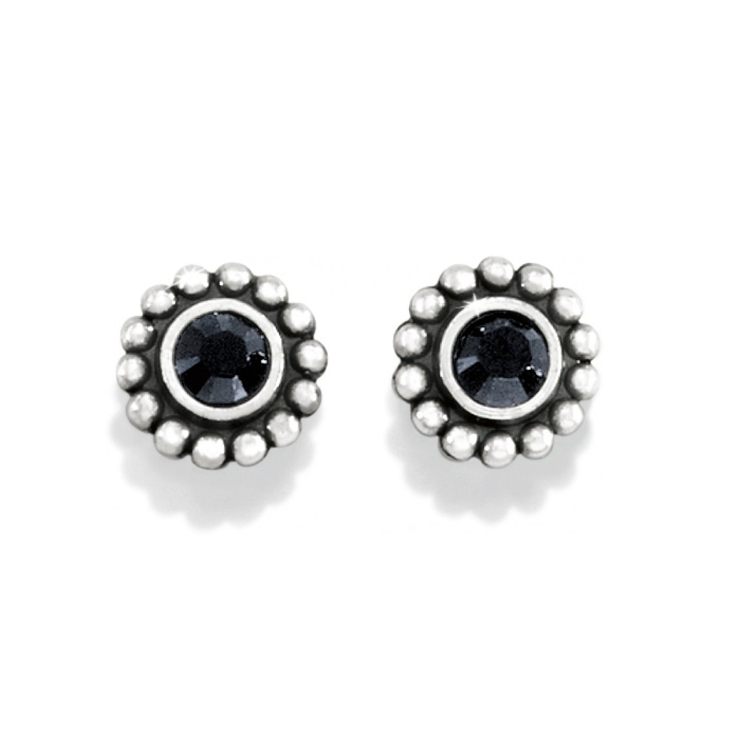 Twinkle Mini Post  Earrings/Black