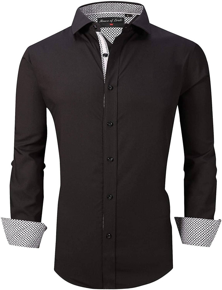 Classic Black Dress Shirt