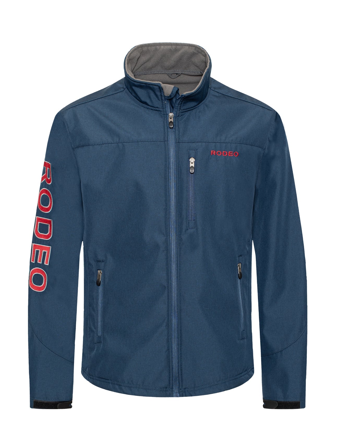 Men's Navy Blue Soft Shell Rodeo Jacket