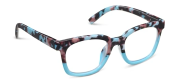 To the Max Light Blue Botanico - Peepers Reading Glasses