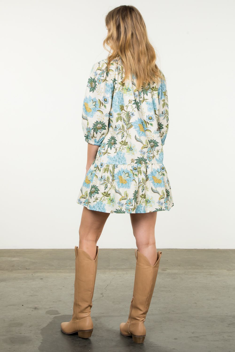 Garden Party Floral Mini Dress