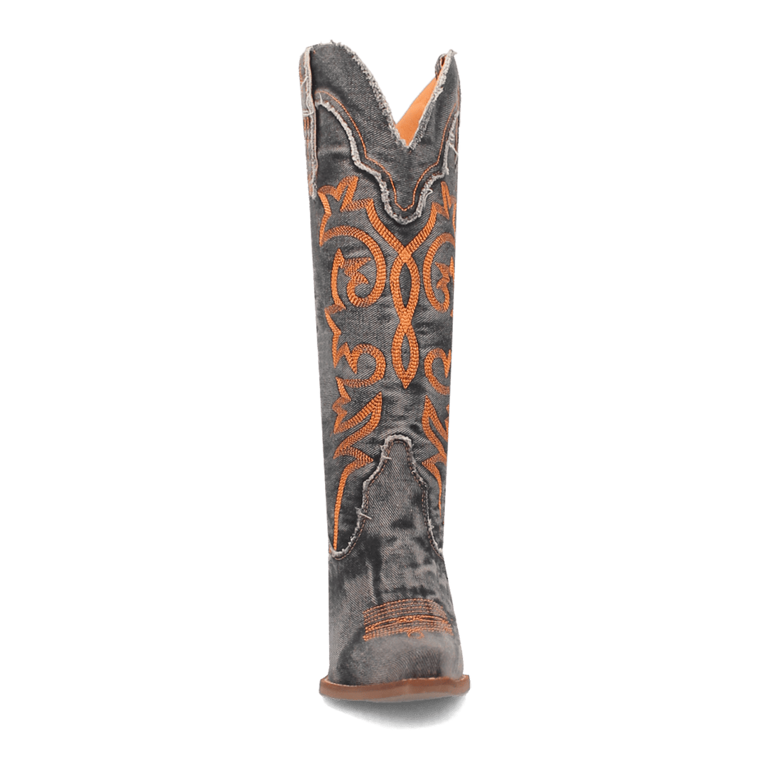 Texas Tornado Black Denim Boots by Dingo