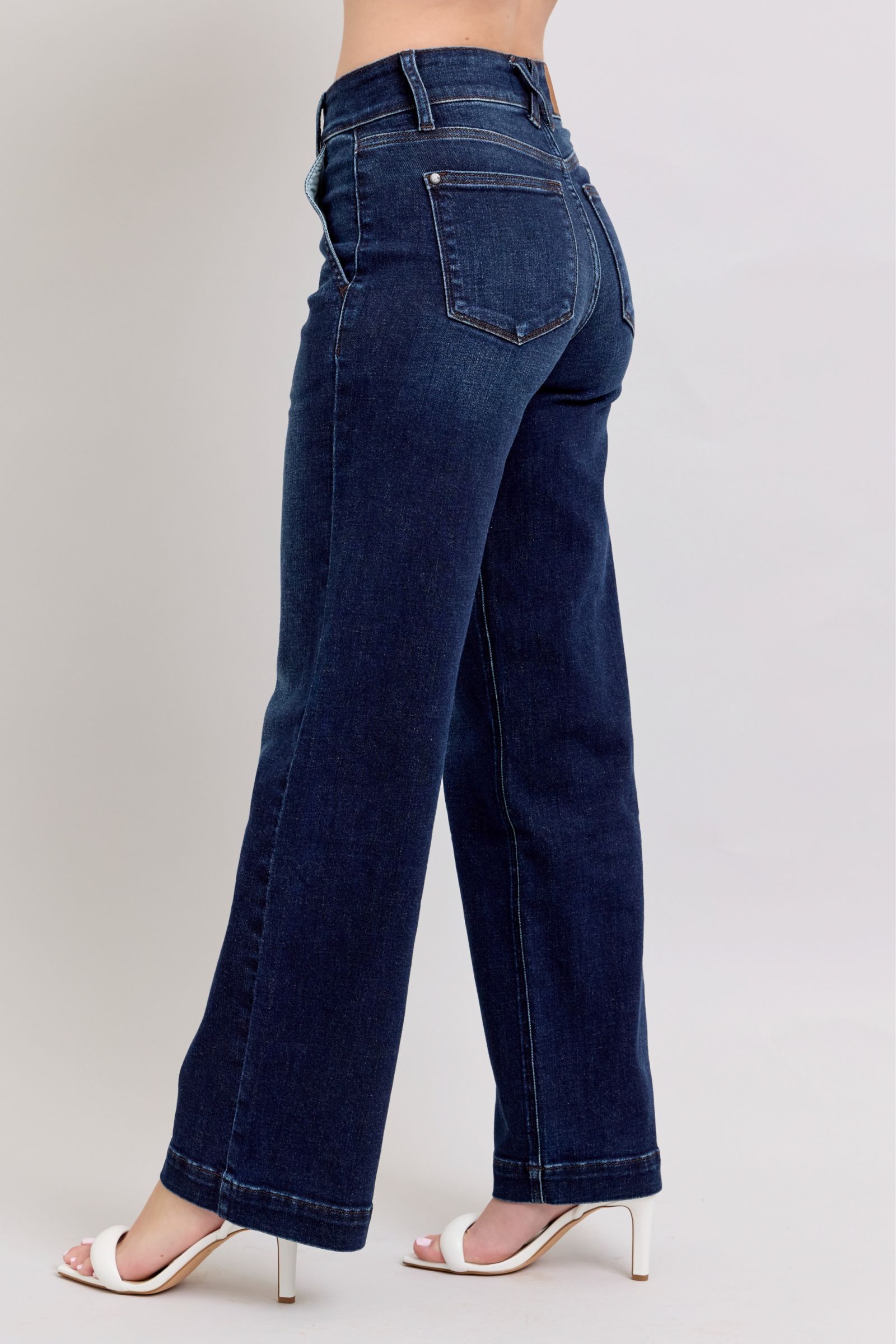 Judy Blue High Waisted Wide Leg Jean