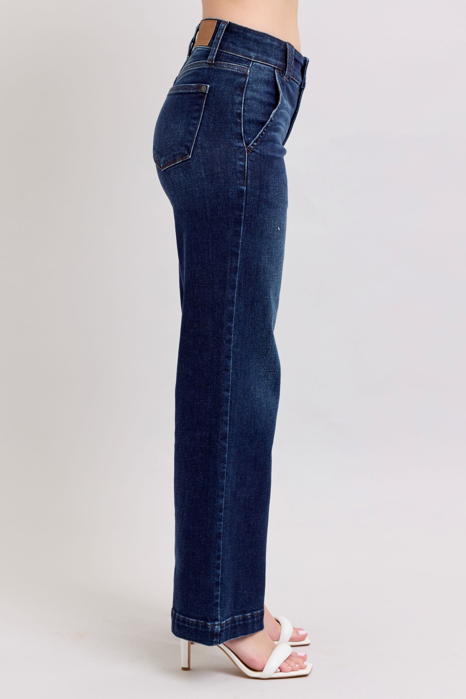 Judy Blue High Waisted Wide Leg Jean