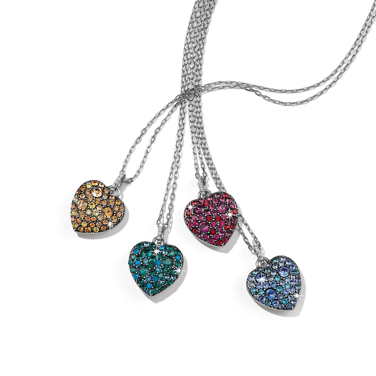 Sweet Love Necklace/Silver-Topaz