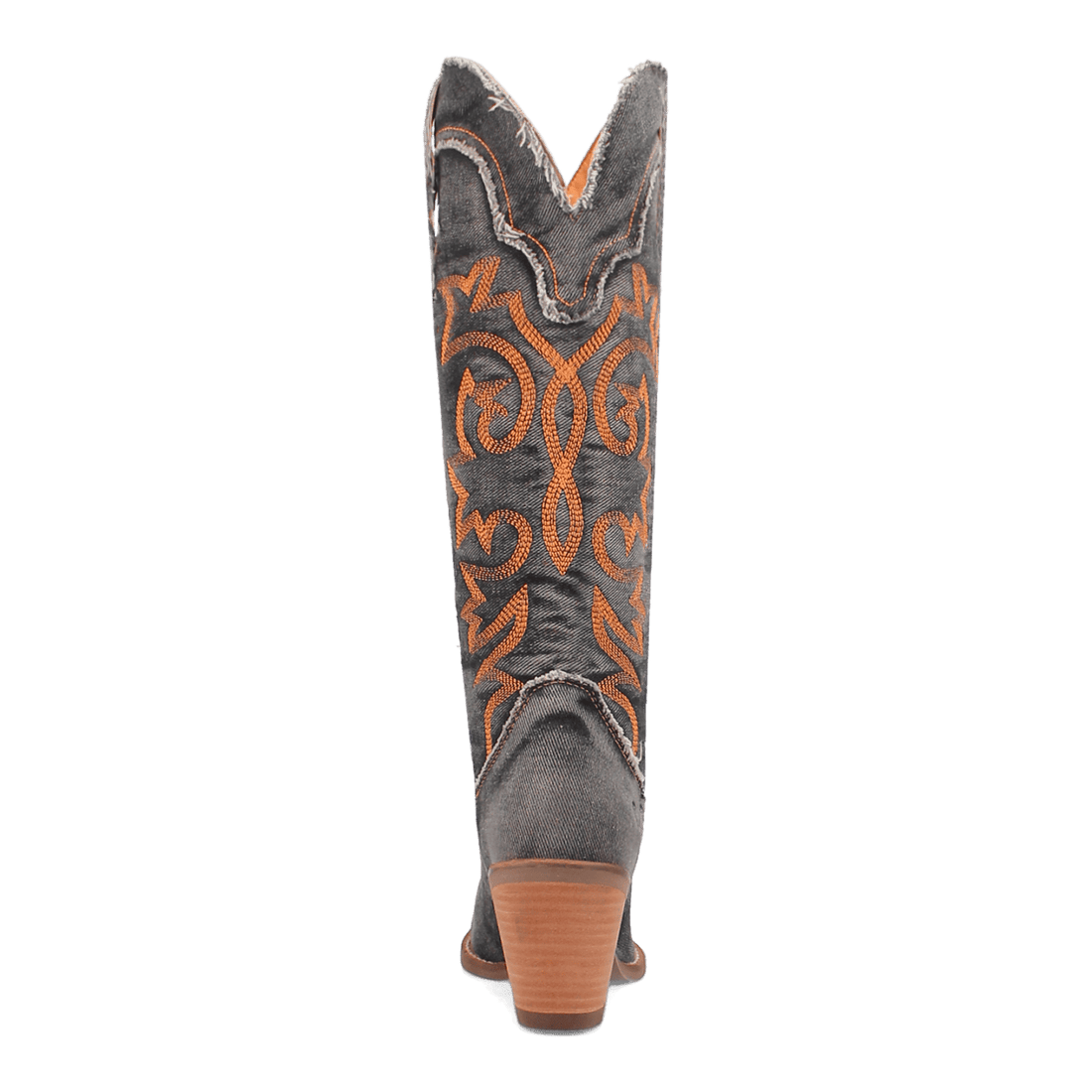 Texas Tornado Black Denim Boots by Dingo