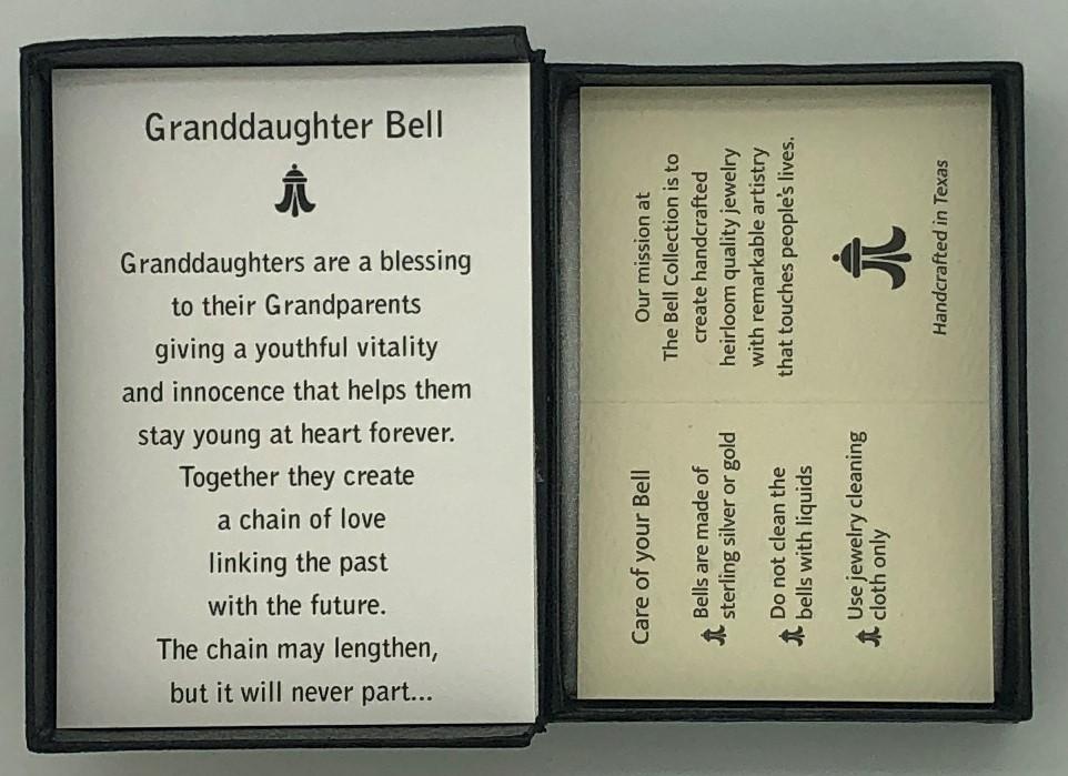 Granddaughter Bell Pendant