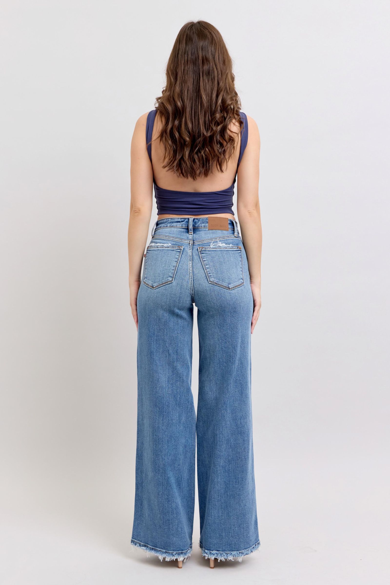 Judy Blue High Waist Retro Wide Fit