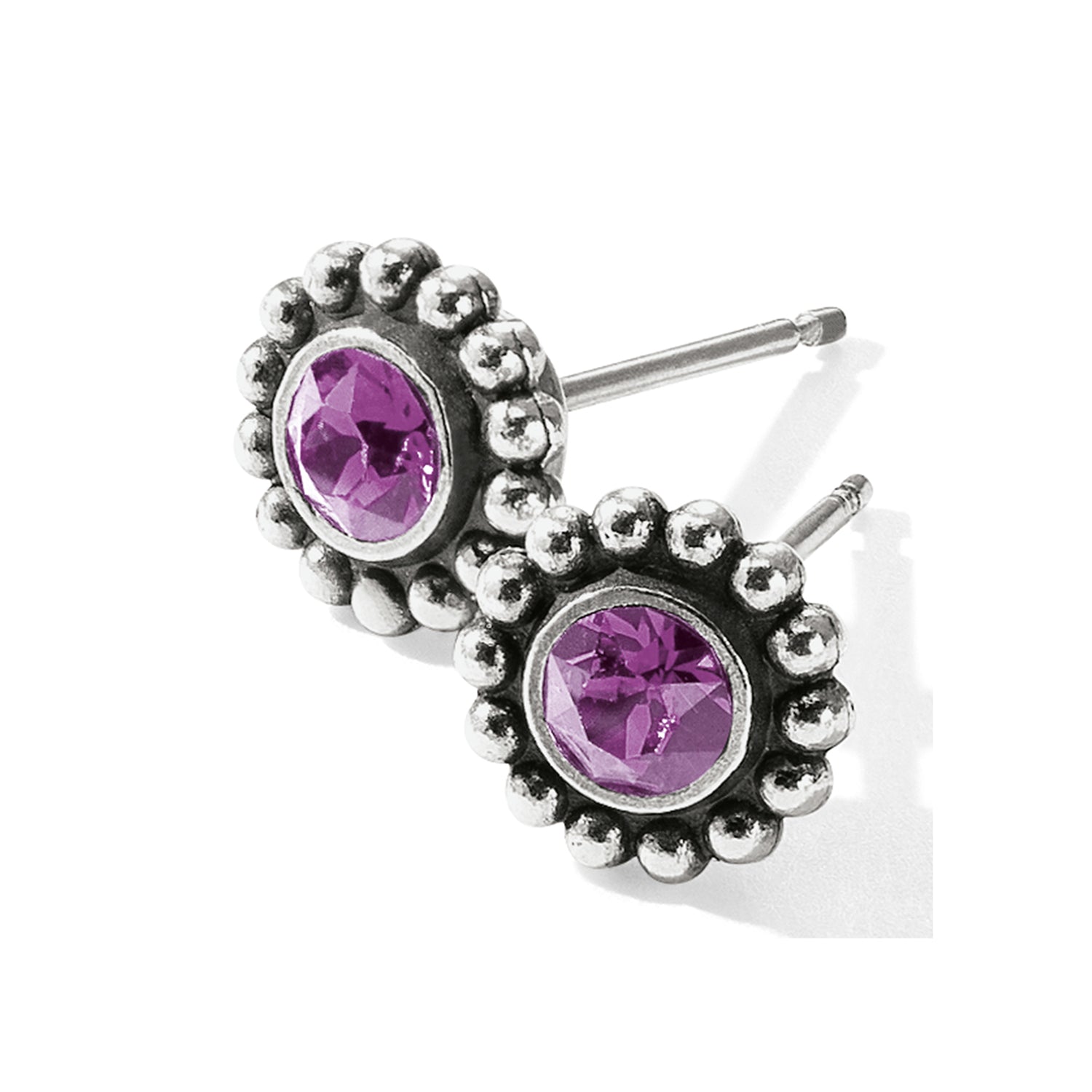 Twinkle Mini Post  Earrings/Amethyst