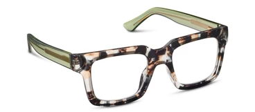 Spotlight Sand Quartz/Green - Peepers Reading Glasses