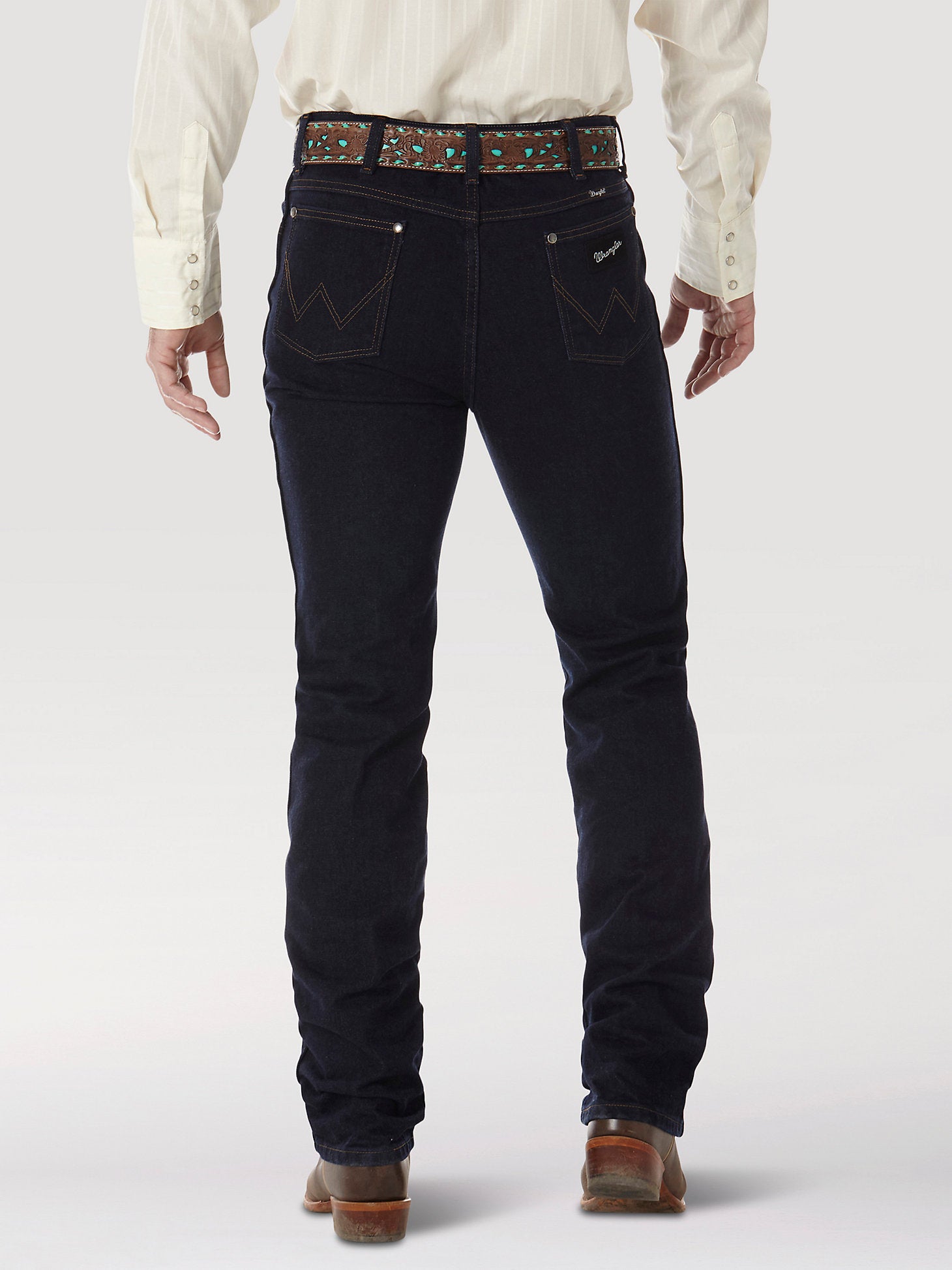 Cowboy Cut Silver Edition Slim Fit Jean in Dark Denim