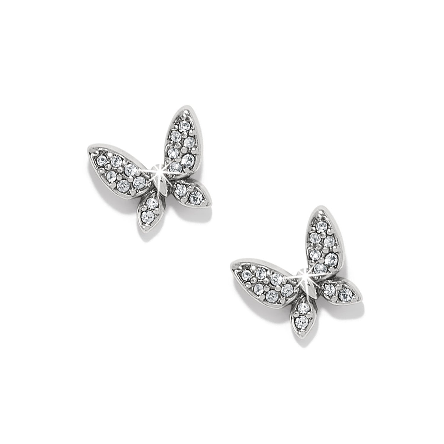 Enchanting Butterfly Post Earrings/Silver