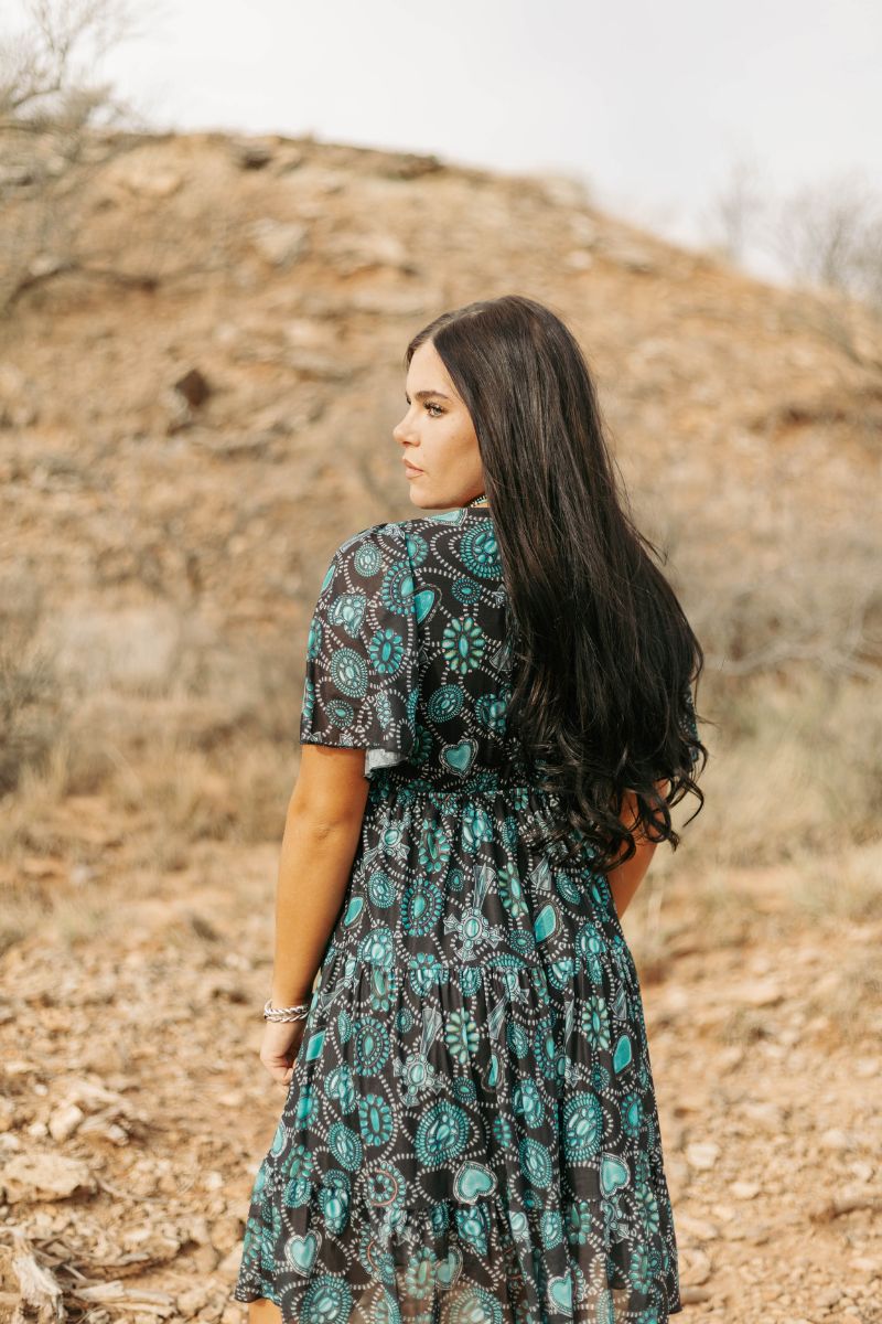 Navajo Turquoise Country Dress