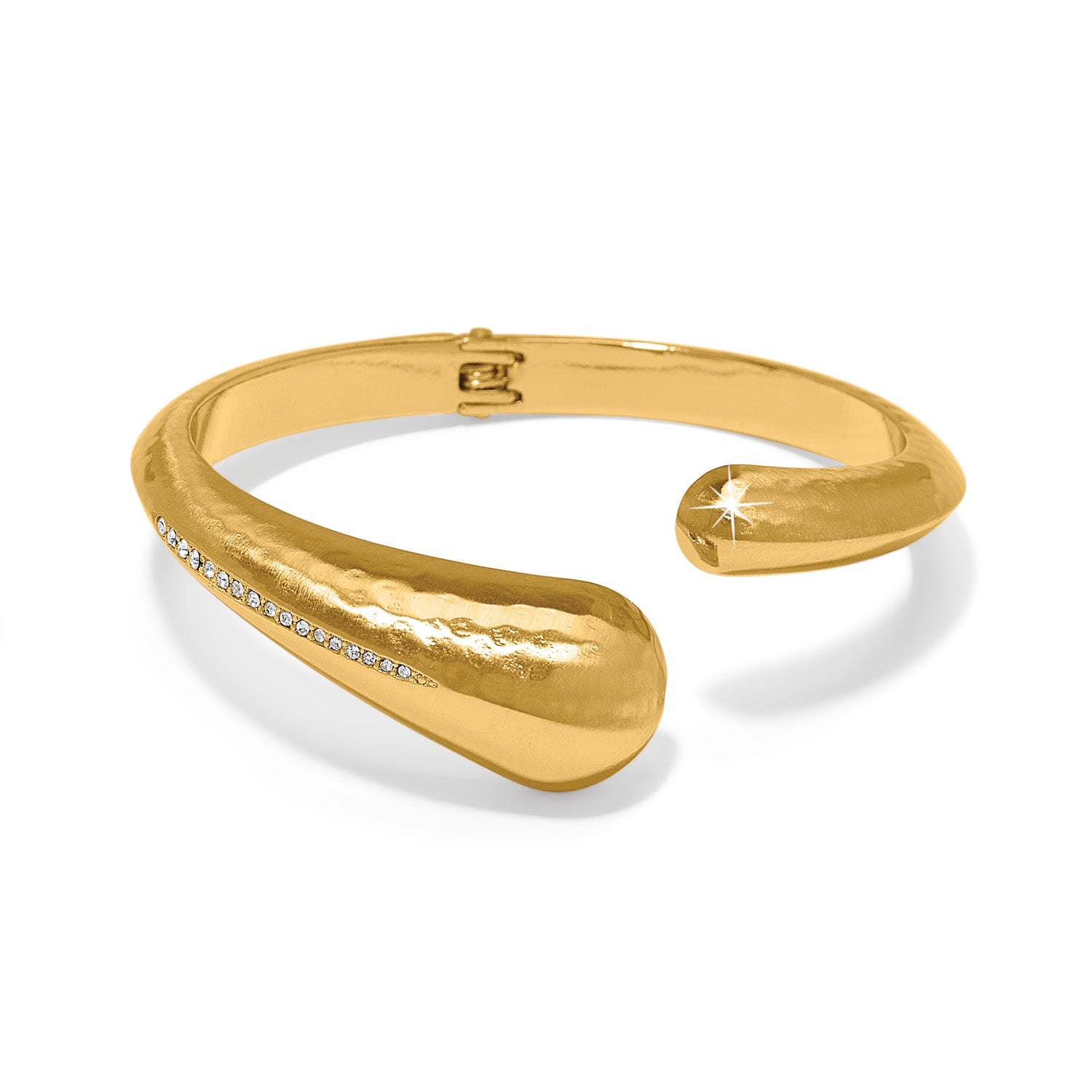 Nile Gold Open Hinge Bangle