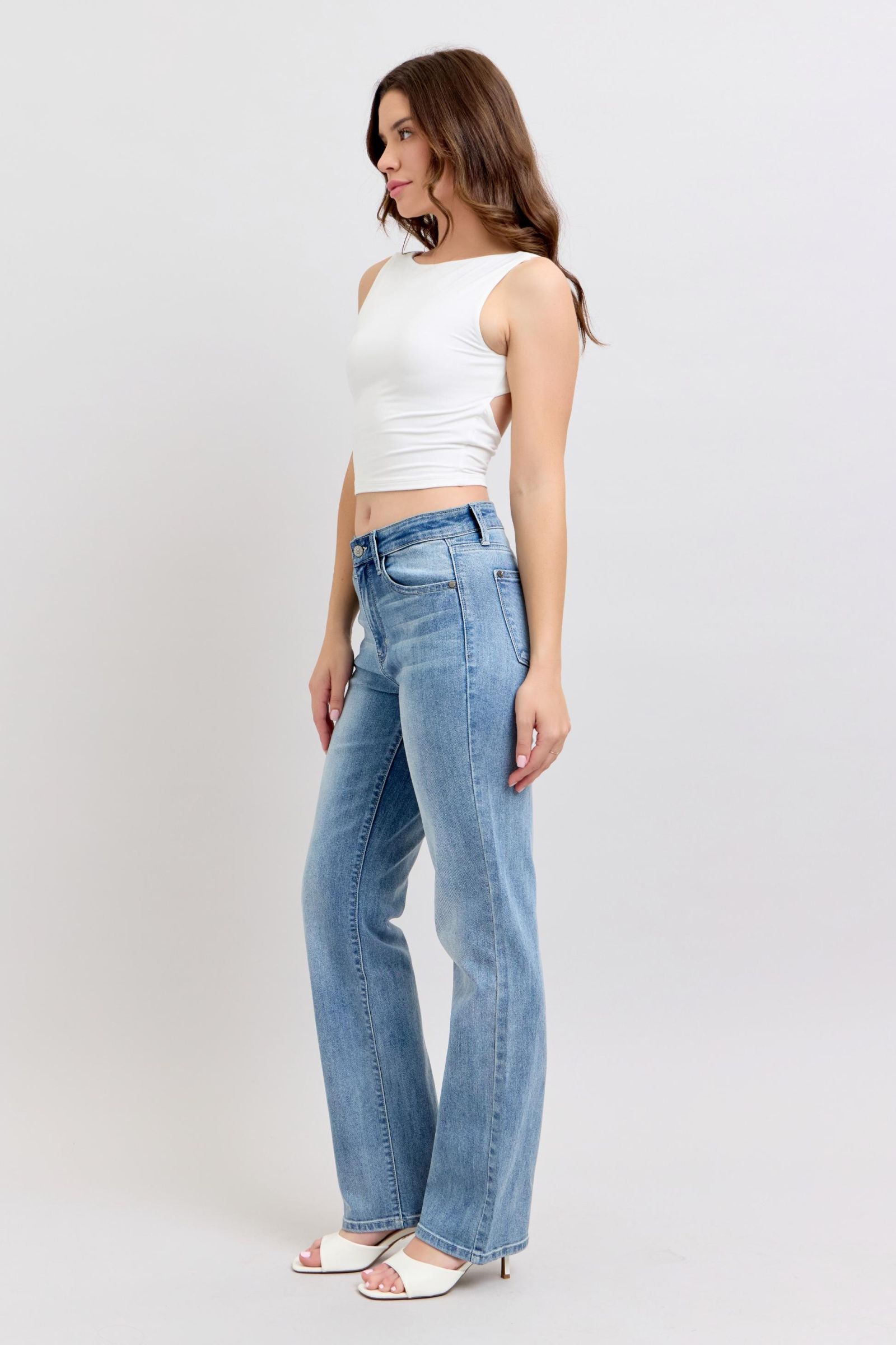 Judy Blue High Waist Dad Jeans