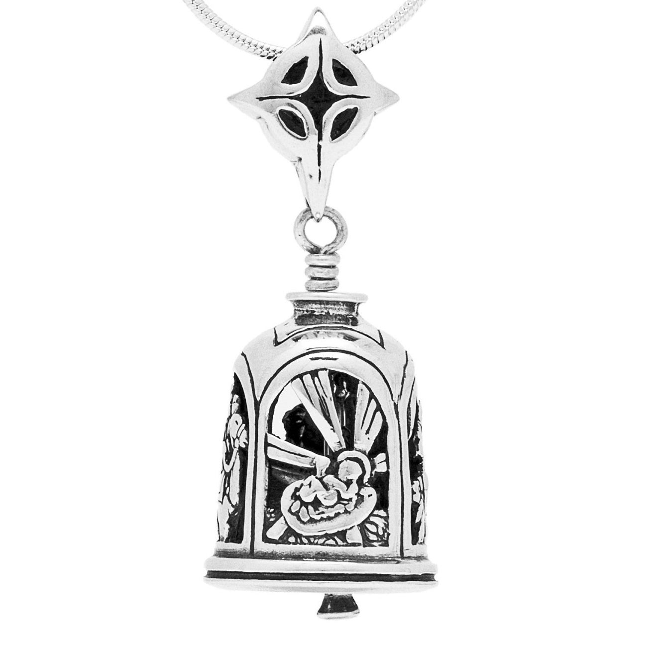 Nativity Bell Pendant