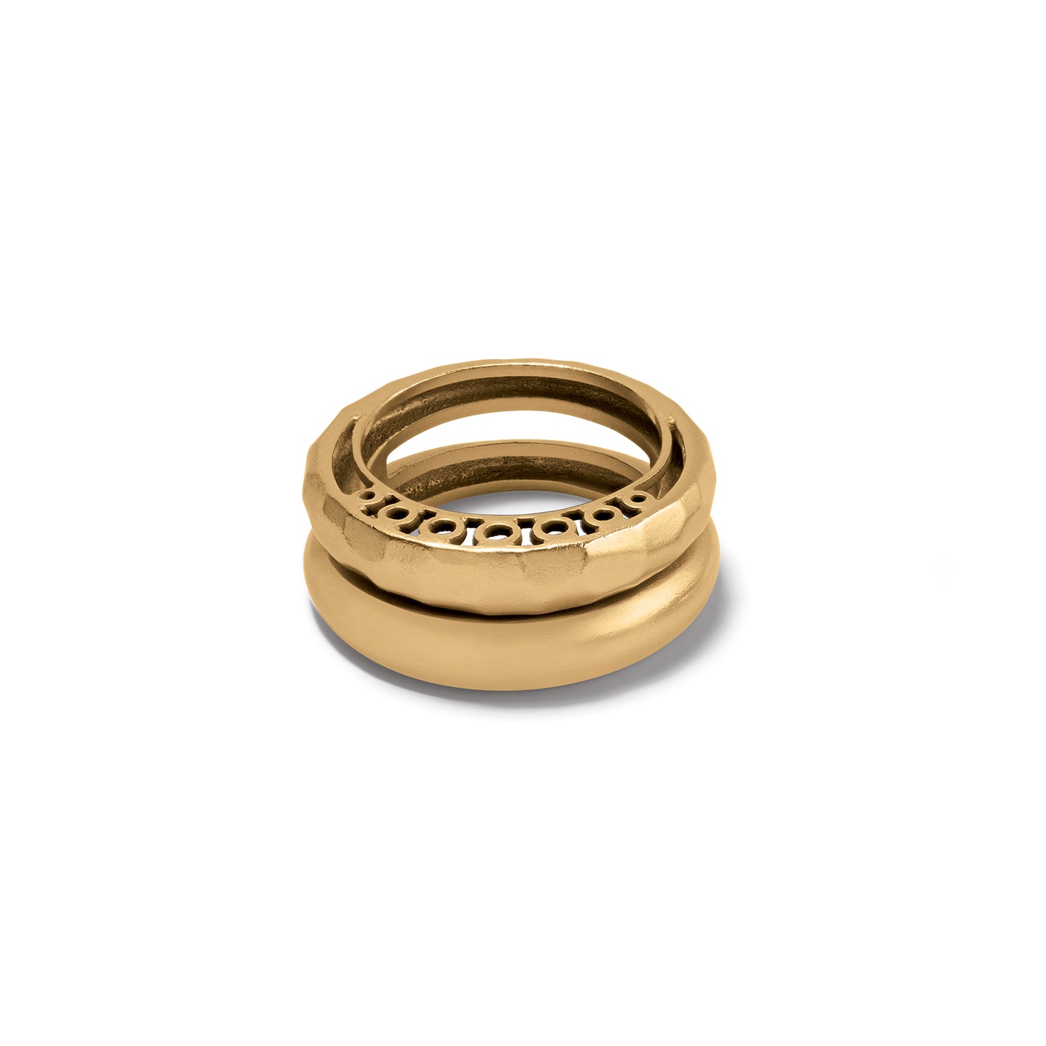 Gold Inner Circle Double Ring