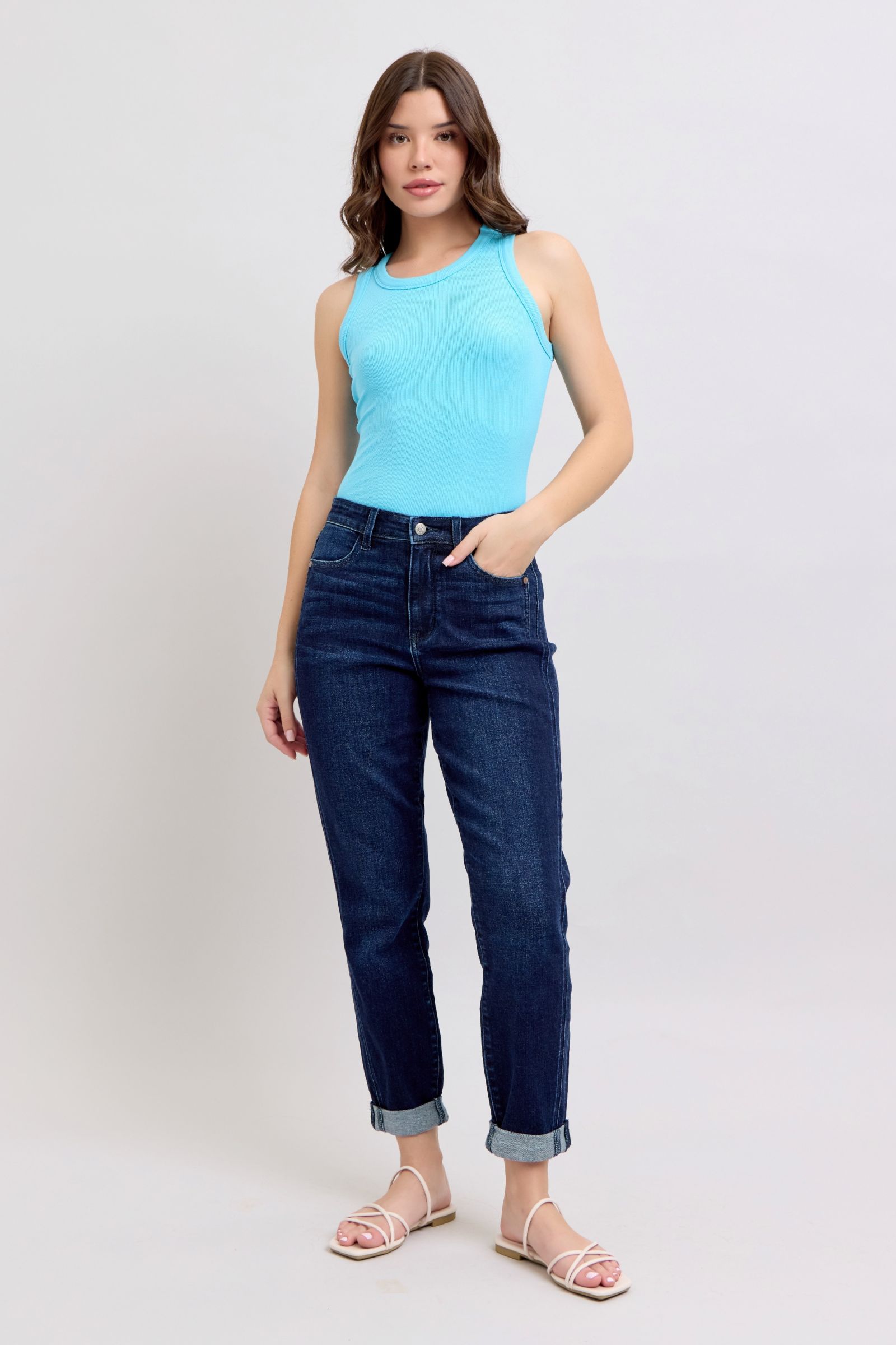 Judy Blue High Waist Boyfriend Jeans