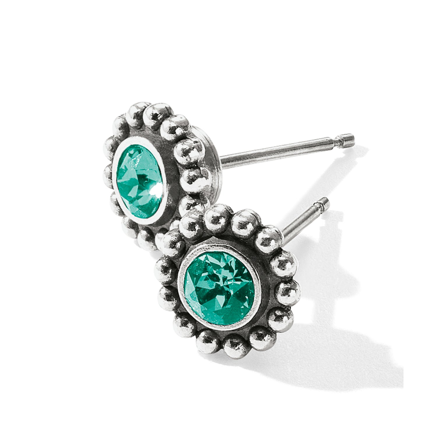 Twinkle Mini Post  Earrings/Emerald