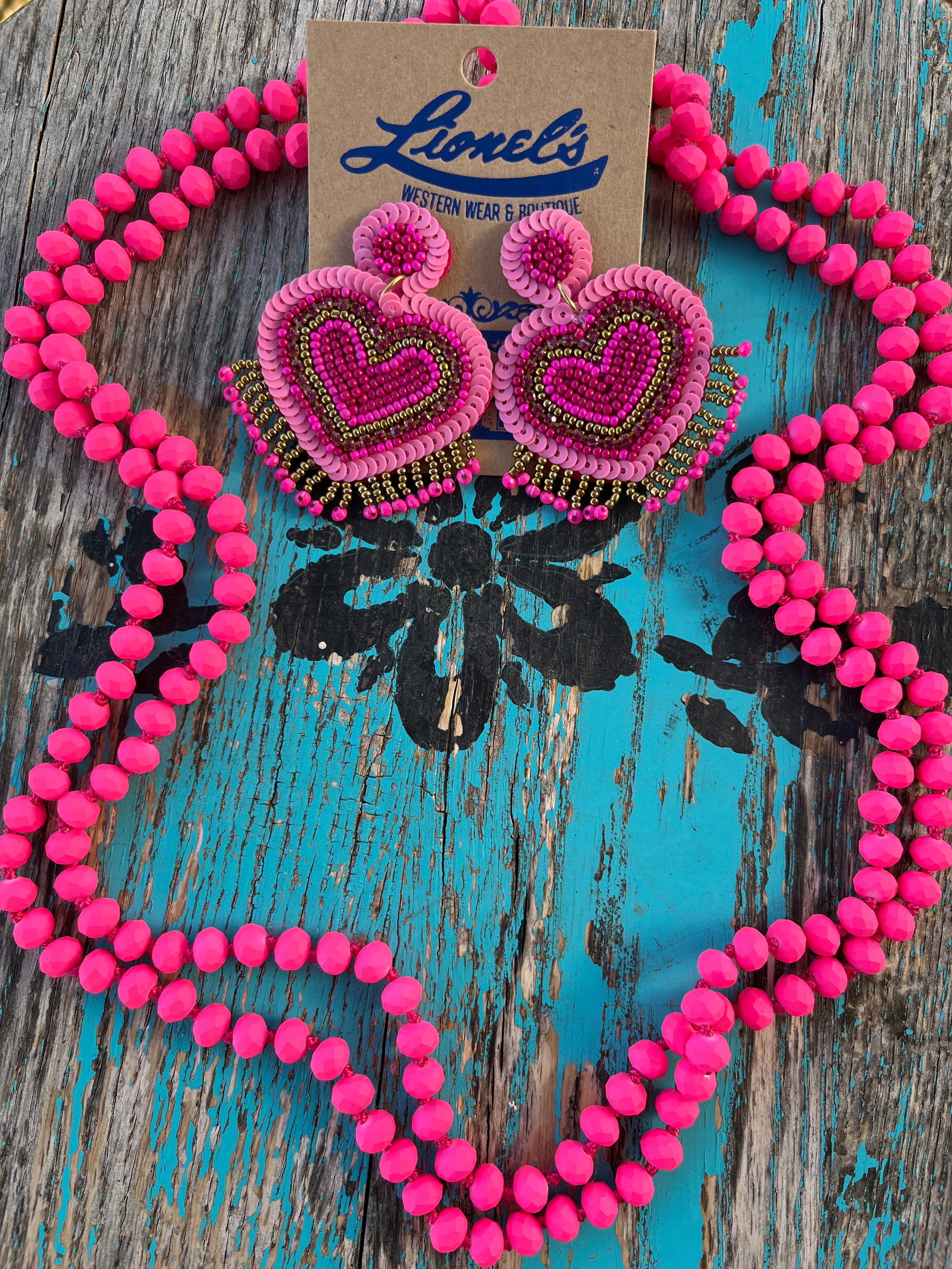 Metallic Pink Bead Necklaces 50ct | Party City