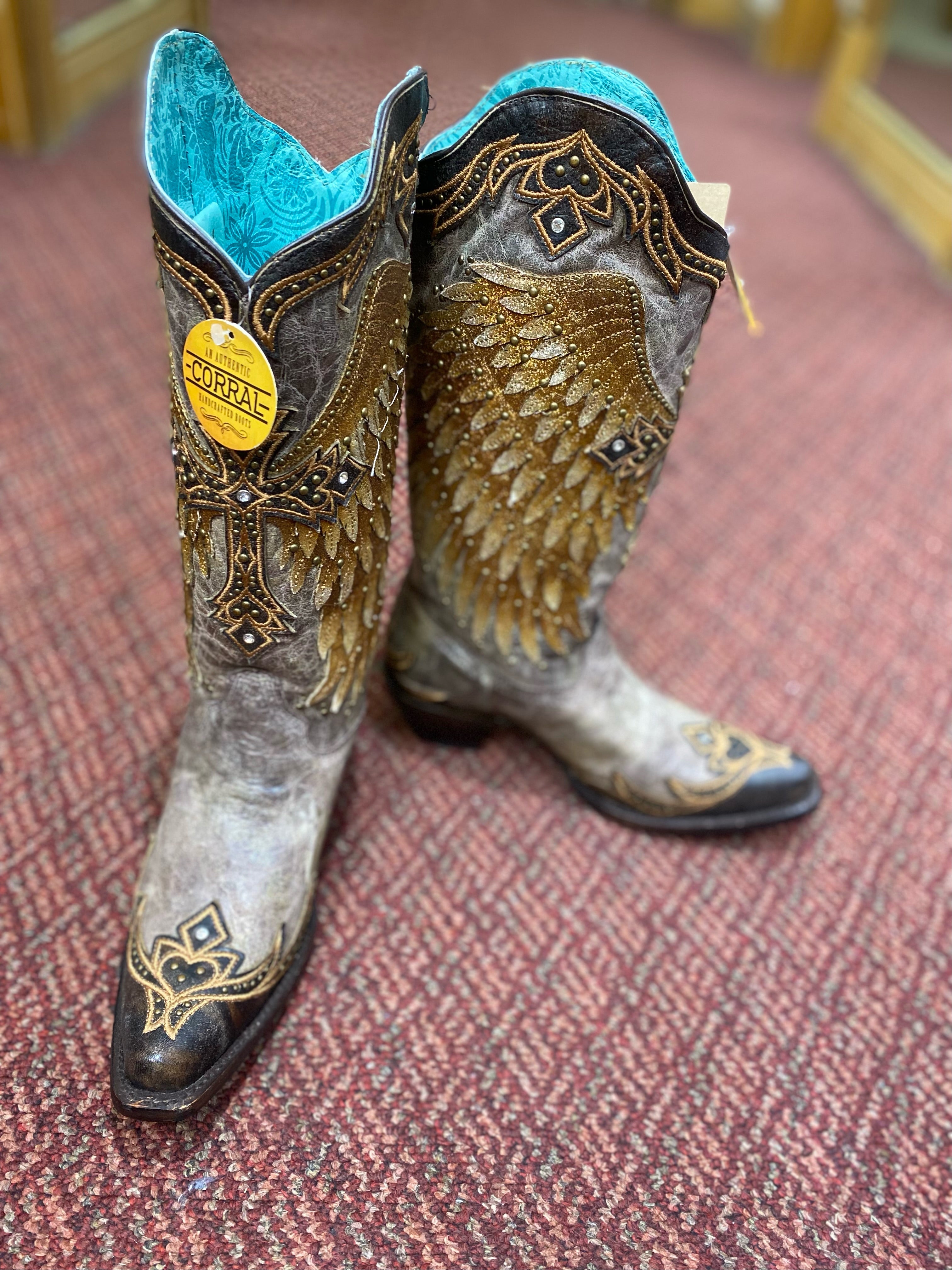 Fleur de outlet lis cowboy boots